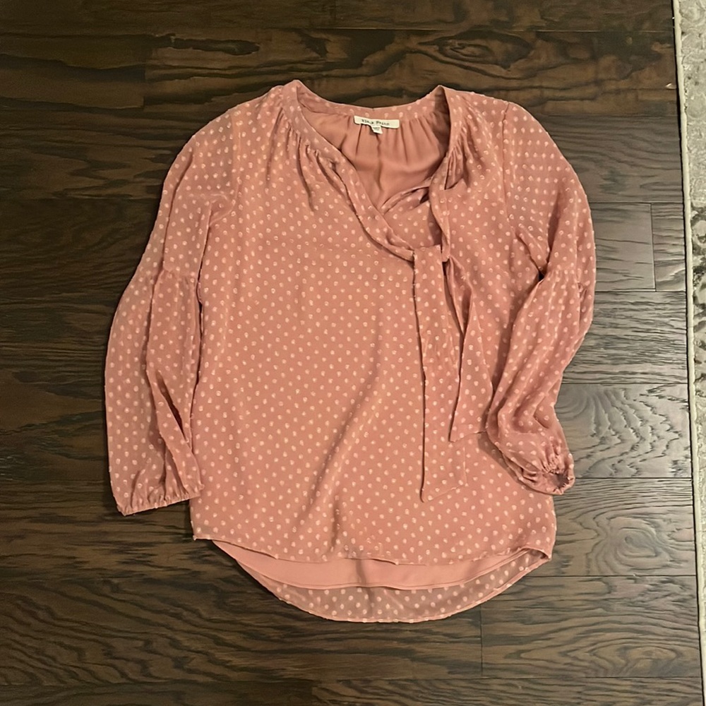 Blush Babydoll Blouse